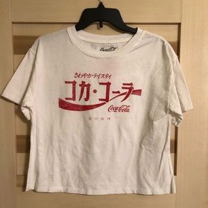 Coke cropped T-shirt
